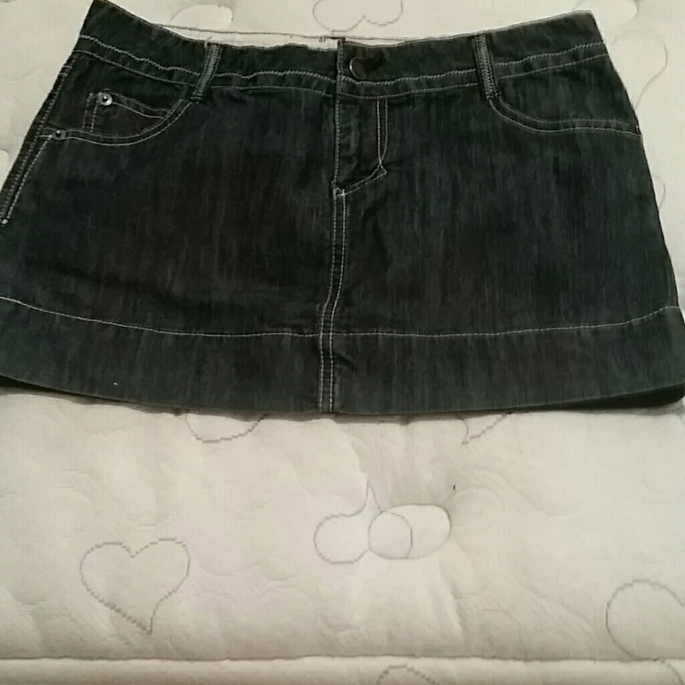 BOGO Denim mini skirt